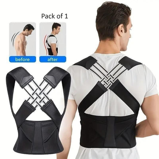 PosturePro™ Adjustable Back Posture Corrector for Pain Relief & Perfect Posture