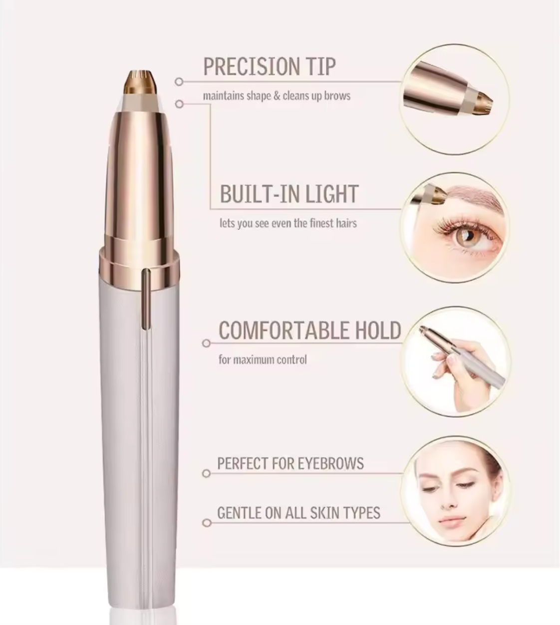 Flawless Eyebrow - Premium Eyebrow Shaper for Women