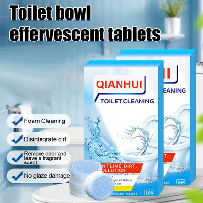 Toilet Cleaning Tablet-Toilet Deodorizer Bathroom Cleaner Tablet (10, 20, 30 pcs)