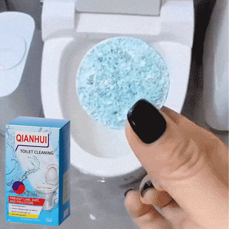 Toilet Cleaning Tablet-Toilet Deodorizer Bathroom Cleaner Tablet (10, 20, 30 pcs)